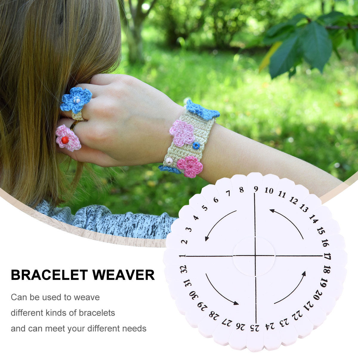 ชุดอุปกรณ์ทำสร้อยข้อมือมิตรภาพ - Embroidery Craft บทวิจารณ์และราคา