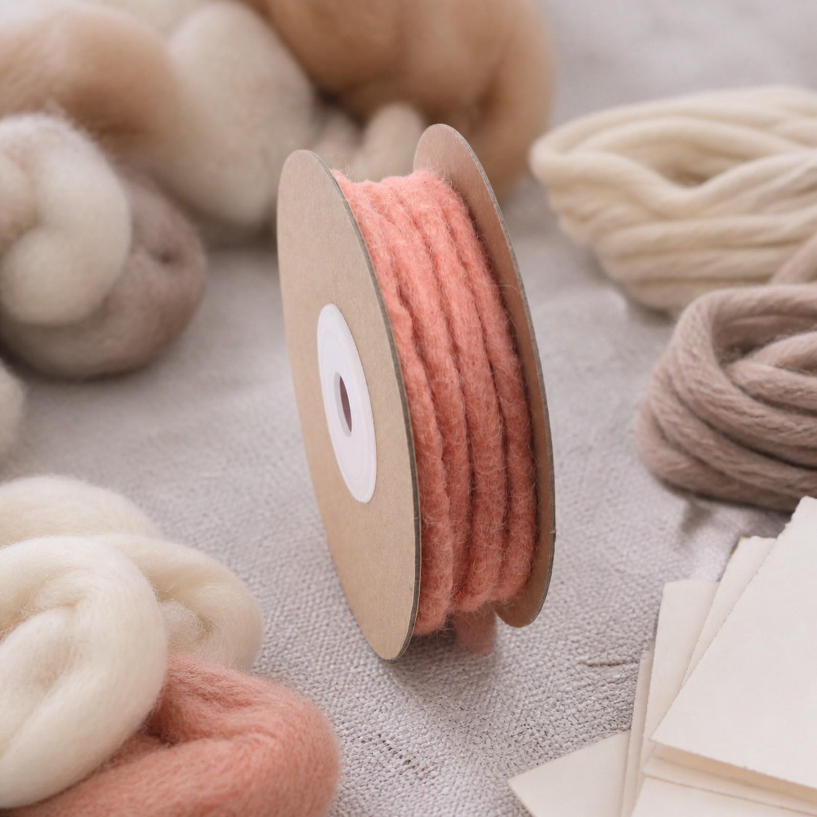 ริบบิ้นผ้าสักหลาดขนแกะแท้ ทรงก - Cord Trim Twisted บทวิจารณ์และราคา