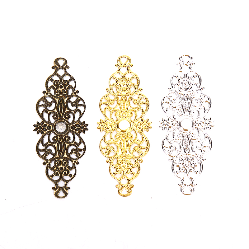 ★ ▲ 20 ชิ้น ตัวเชื่อมลายดอกไม้ - Embellish Craft บทวิจารณ์และราคา