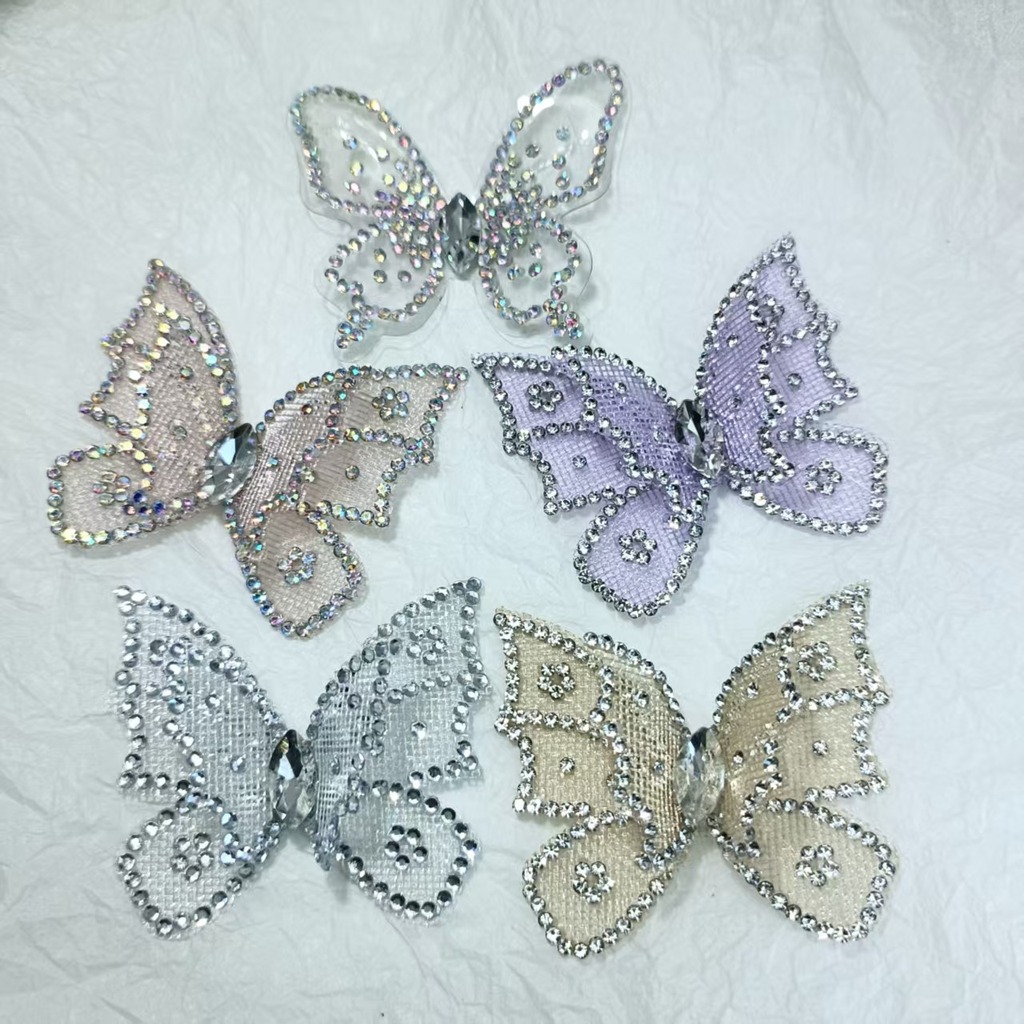 ลายปักผีเสื้อประดับคริสตัลวิบว - Sew On Rhinestone บทวิจารณ์และราคา
